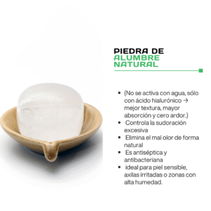 Piedra de alumbre natural