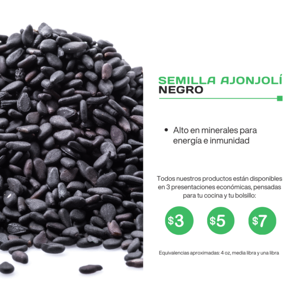 Ajonjolí negro
